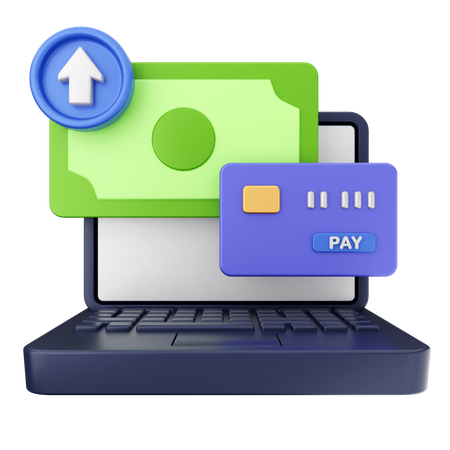 Paiement par carte de crédit  3D Icon