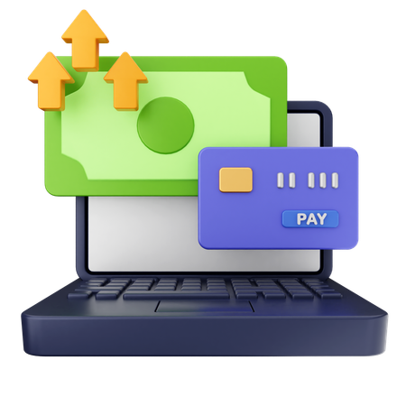 Paiement par carte de crédit  3D Icon