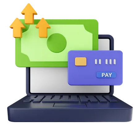 Paiement par carte de crédit  3D Icon