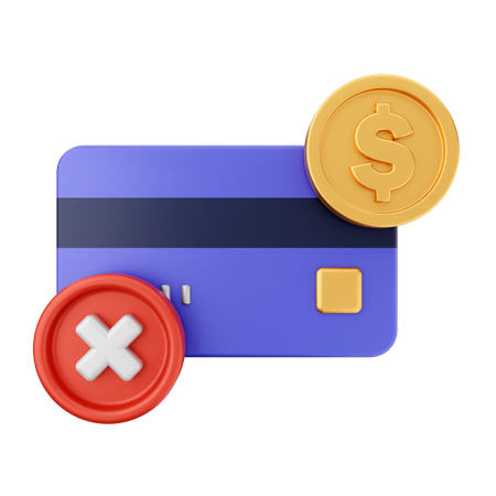 Paiement par carte de crédit  3D Icon