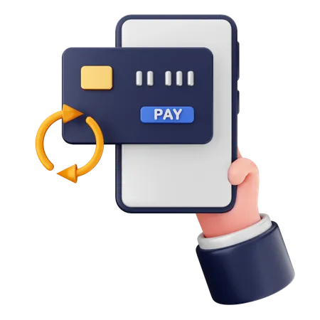 Paiement par carte de crédit  3D Icon