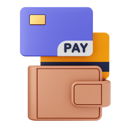 Paiement par carte de crédit  3D Icon