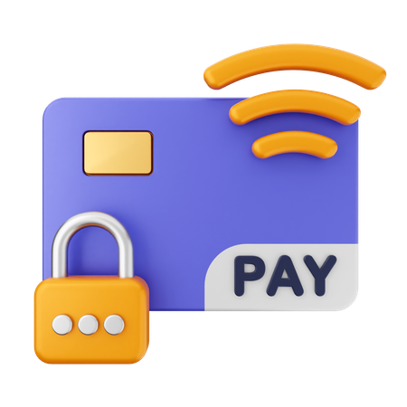 Paiement par carte de crédit  3D Icon