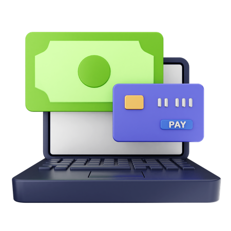Paiement par carte de crédit  3D Icon