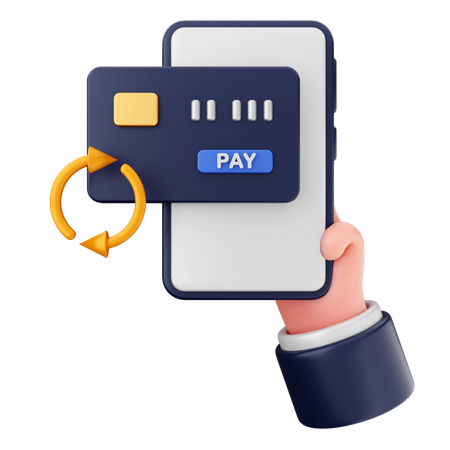 Paiement par carte de crédit  3D Icon