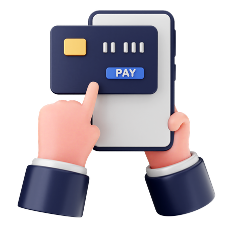Paiement par carte de crédit  3D Icon