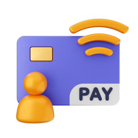 Paiement par carte de crédit  3D Icon