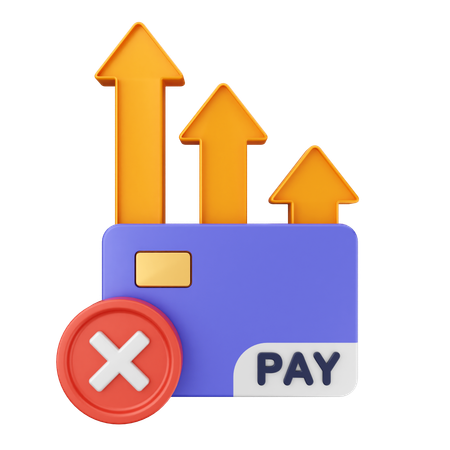Paiement par carte de crédit  3D Icon