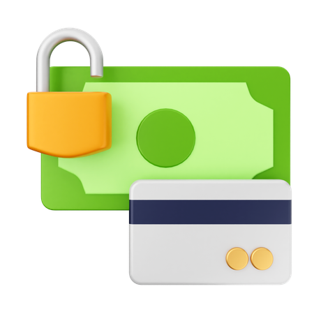 Paiement par carte de crédit  3D Icon