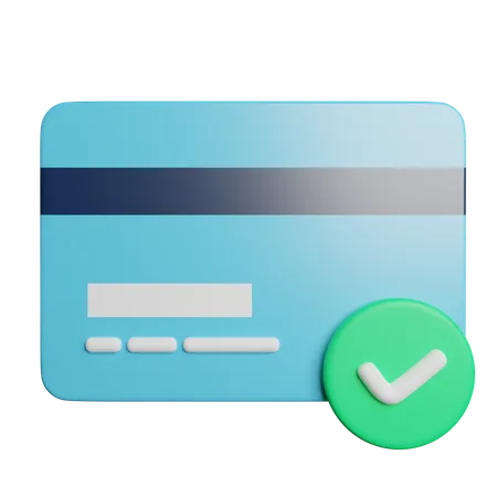 Paiement par carte de crédit  3D Icon