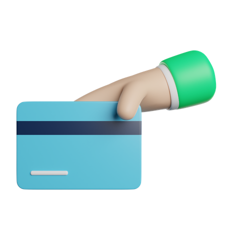 Paiement par carte de crédit  3D Icon