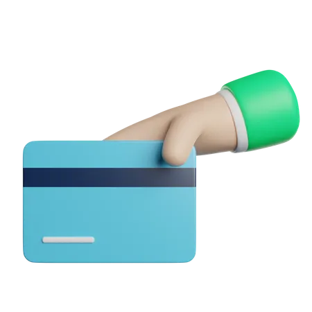 Paiement par carte de crédit  3D Icon