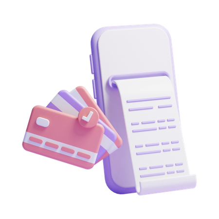 Paiement par carte en ligne  3D Icon