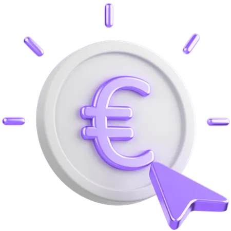 Payer avec un clic  3D Icon