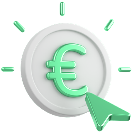 Payer avec un clic  3D Icon