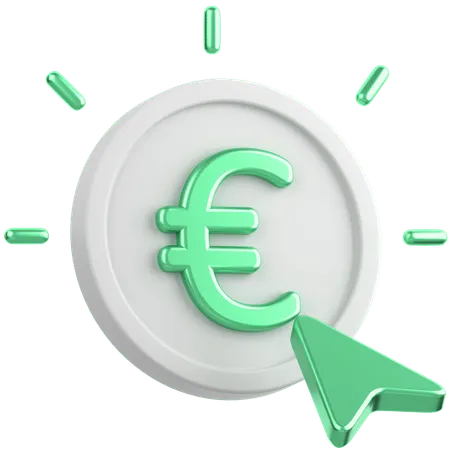 Payer avec un clic  3D Icon