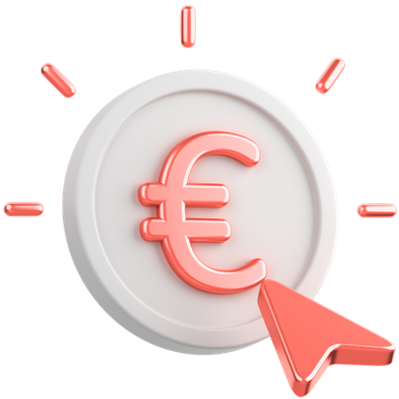 Payer avec un clic  3D Icon