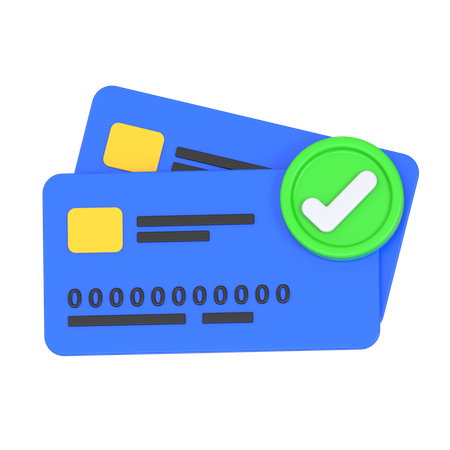 Paiement réussi  3D Icon