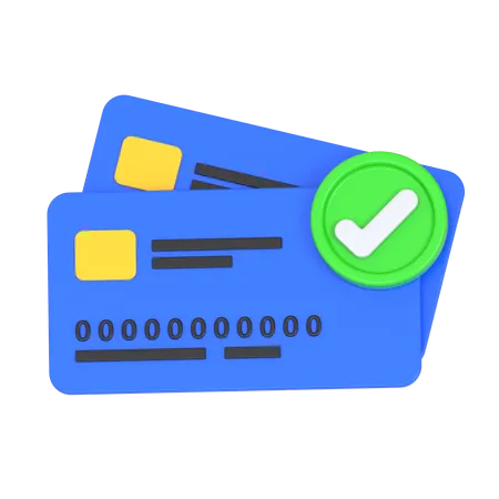 Paiement réussi  3D Icon