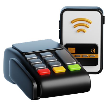 Paiement sans contact  3D Icon