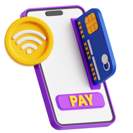 Paiement sans contact  3D Icon