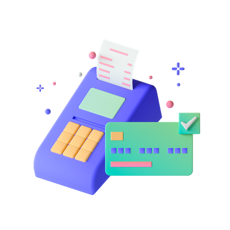 Paiement sans contact  3D Icon
