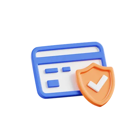 Paiement sécurisé  3D Icon