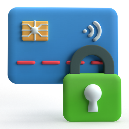 Paiement sécurisé  3D Icon