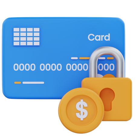 Paiement sécurisé  3D Icon
