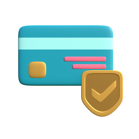Paiement sécurisé  3D Icon