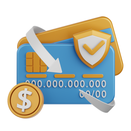 Paiement sécurisé  3D Icon