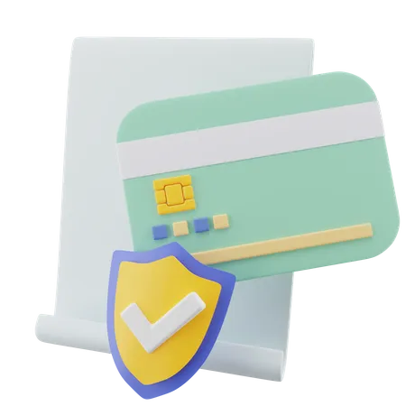 Paiement sécurisé  3D Icon