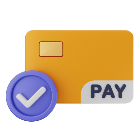 Vérification du paiement  3D Icon