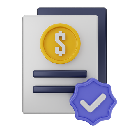 Vérification du paiement  3D Icon