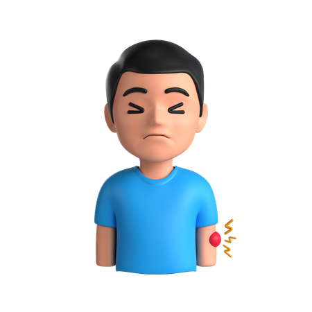 痛み  3D Icon