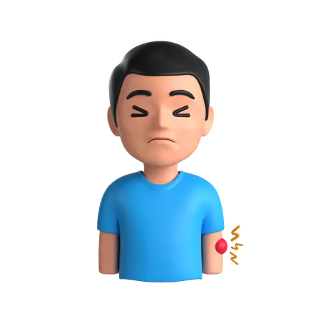 痛み  3D Icon