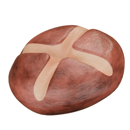 Pain au chocolat chaud  3D Icon