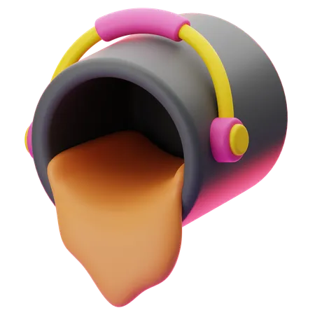 痛みバケツ  3D Icon