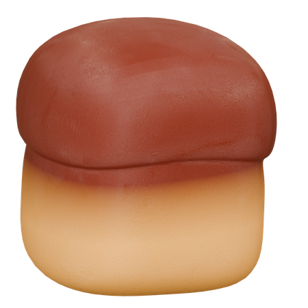 Pain chaud  3D Icon