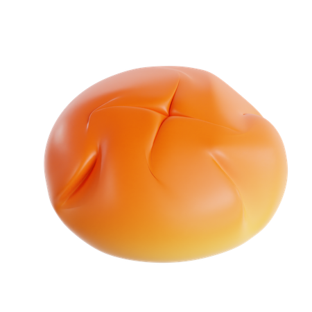 田舎のパン  3D Icon