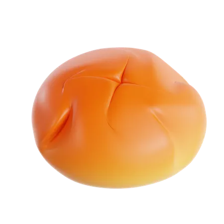 田舎のパン  3D Icon