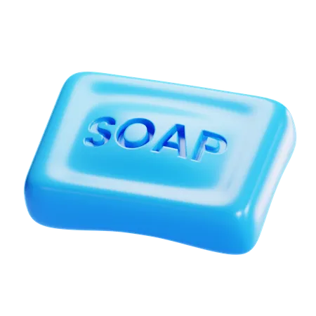 Barre de savon  3D Icon