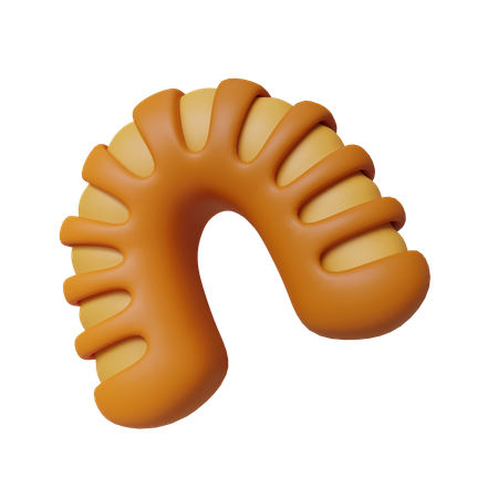 Pain français  3D Icon