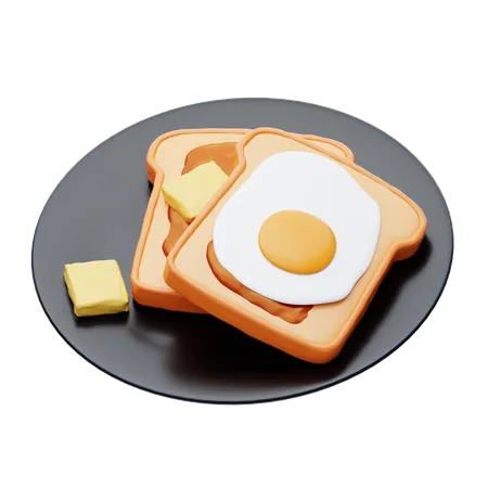 Pain perdu  3D Icon