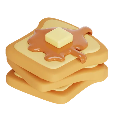 Pain perdu  3D Icon