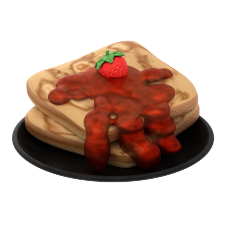 Pain perdu  3D Icon