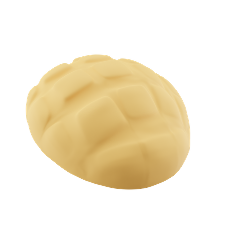 Pain poka bread 3D Icon