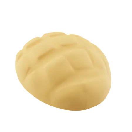 Pain poka bread 3D Icon