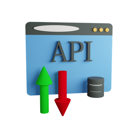 Painel de API  3D Icon