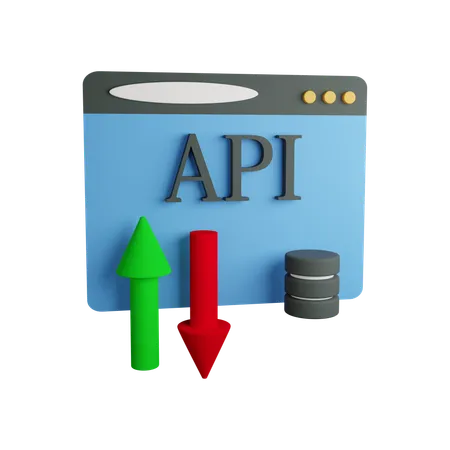 Painel de API  3D Icon